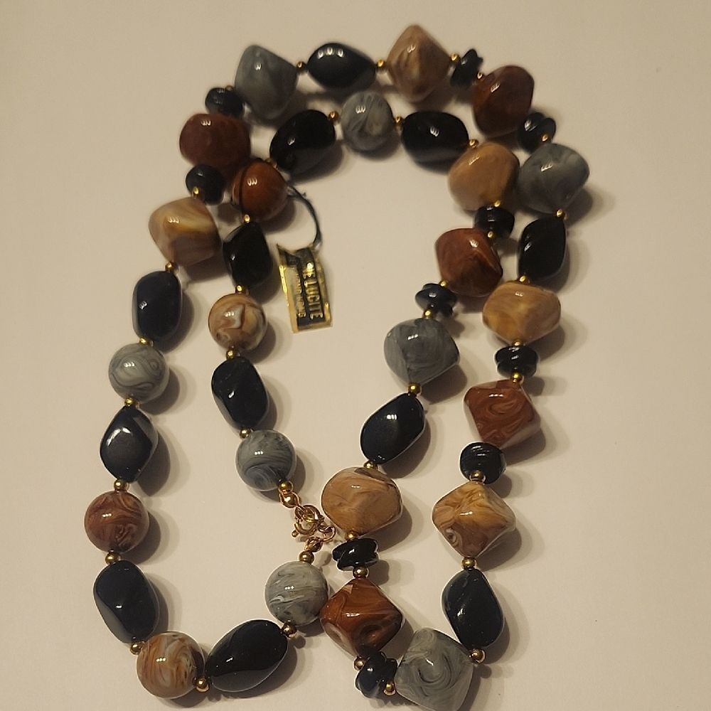 Genuine Lucite Necklace